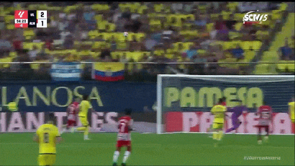 Villarreal vs Almeria 2-1: Sergio Akieme mở bàn, Balaguero gỡ hòa, Sorloth ấn định chiến thắng nhọc nhằng