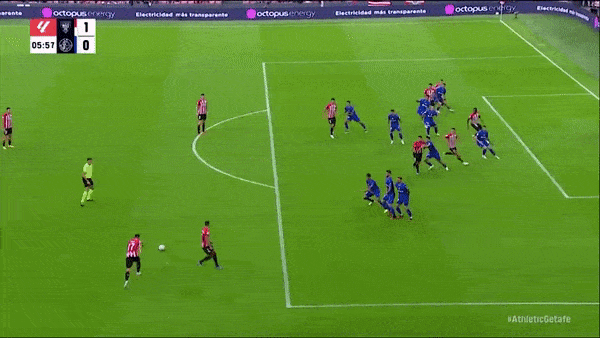 Athletic Bilbao vs Getafe 2-2: Berchiche, Inaki Williams lập công, Gaston Alvarez, Juanmi Latasa chia điểm, Oihan Sancet bị thẻ đỏ