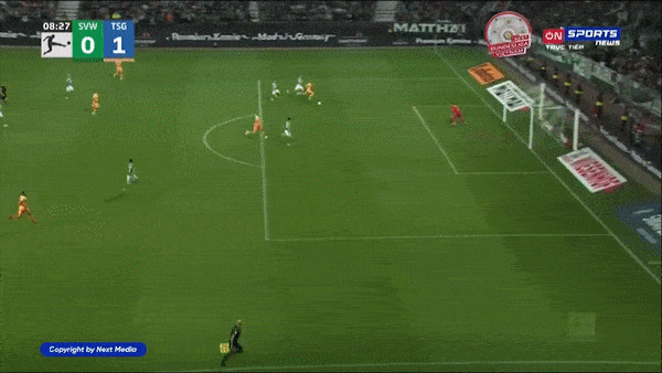 Werder Bremen vs Hoffenheim 2-3: Beier, Promel, Bulter lần lượt tỏa sáng, Schmid, Jens Stage ngược dòng bất thành