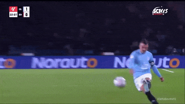 Celta Vigo vs Sevilla 1-1: Carl Starfelt đánh đầu đẹp mắt, Renato Tapia nhận thẻ đỏ, En-Nesyri kịp chia điểm