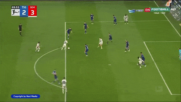 Hoffenheim vs Leverkusen 2-3: Wirtz khai bàn, Grimaldo tỏa sáng cú đúp, Stach, Weghorst ngược dòng bất thành