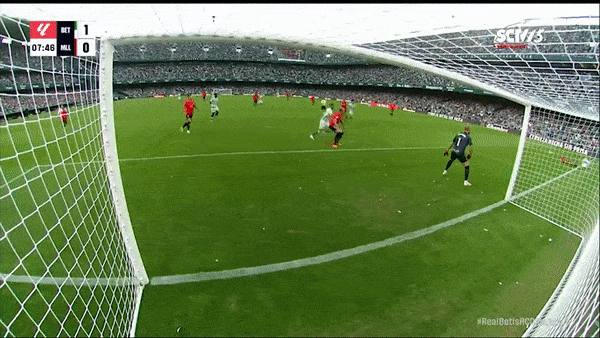 Real Betis vs Mallorca 2-0: Willian Jose sớm khai bàn, Mascarell nhận thẻ đỏ, Ayoze Perez ấn định 3 điểm 