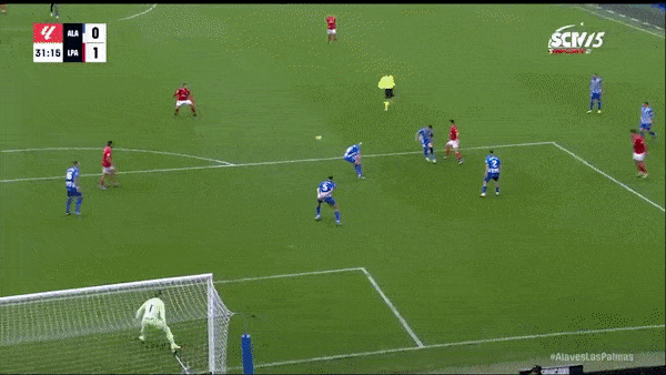 Alaves vs Las Palmas 0-1: Moleiro kiến tạo, Rodriguez tỉa góc điệu nghệ, VAR không công nhận bàn thắng của Omorodion