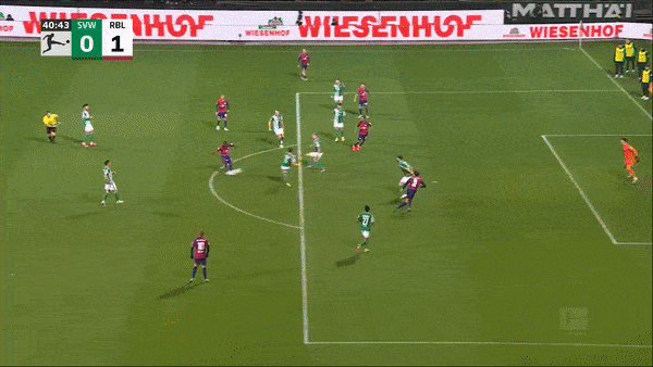 Werder Bremen vs RB Leipzig 1-1: Lois Openda đánh đầu bồi mở bàn, Justin Njinmah sút chéo góc cứu thua đẹp mắt