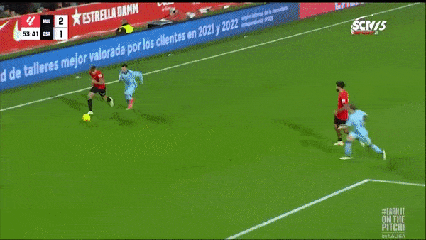 Mallorca vs Osasuna 3-2: Pablo Ibanez mở bàn, Nastasic, Vazquez, Arenas ngược dòng chiến thắng, Garcia nỗ lực lập công