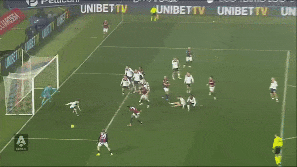 Bologna vs Genoa 1-1: Gudmundsson sút phạt điệu nghệ mở bàn, De Silvestri sút bồi kịp chia điểm phút bù giờ cuối cùng