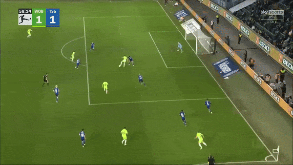 Wolfsburg vs Hoffenheim 2-2: Maximilian Beier, Grischa Promel lập công, Lovro Majer xuất thần cú đúp chia điểm xứng đáng