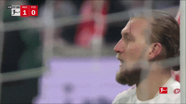 Mainz 05 vs Union Berlin 1-1: Hấp dẫn phút bù giờ, Jonathan Burkardt ở bàn 45'+8, Robin Gosens lập tức gỡ hòa ở phút 45'+13