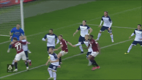 Torino vs Lecce 2-0: Raoul Bellanova mở bàn, Duvan Zapata đánh đầu ấn định chiến thắng gọn gàng