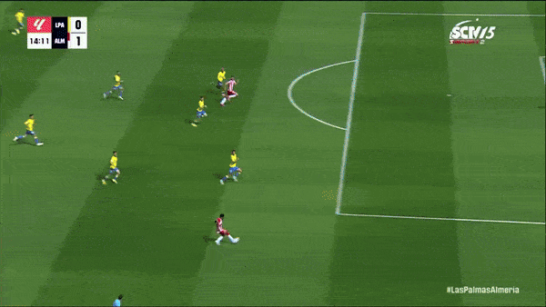 Las Palmas vs Almeria 0-1: Largie Ramazani dọn cỗ, Leo Baptistao chớp thời cơ ghi bàn duy nhất nhưng Almeria vẫn đang xếp chót La Liga