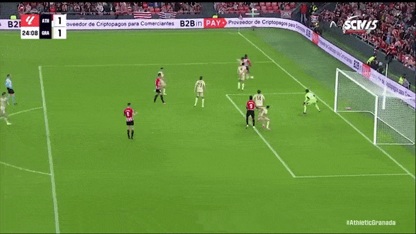 Athletic Bilbao vs Granada 1-1: Inaki Williams bất ngờ sớm phản lưới nhà, Gorka Guruzeta chớp thời cơ gỡ hòa cứu thua