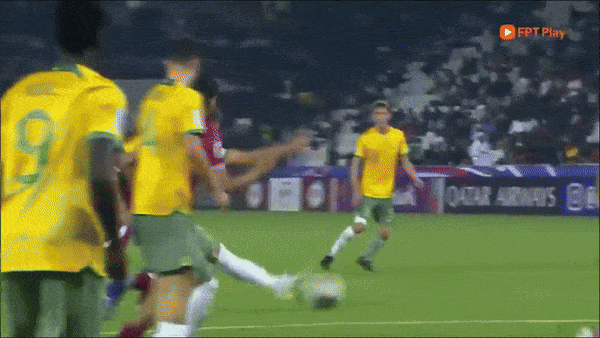 U23 Qatar vs U23 Australia 0-0: Milanovic, Jelacic kém duyên ghi bàn, bất phân thắng bại, U23 Qatar nhất bảng A, U23 Australia bị loại 