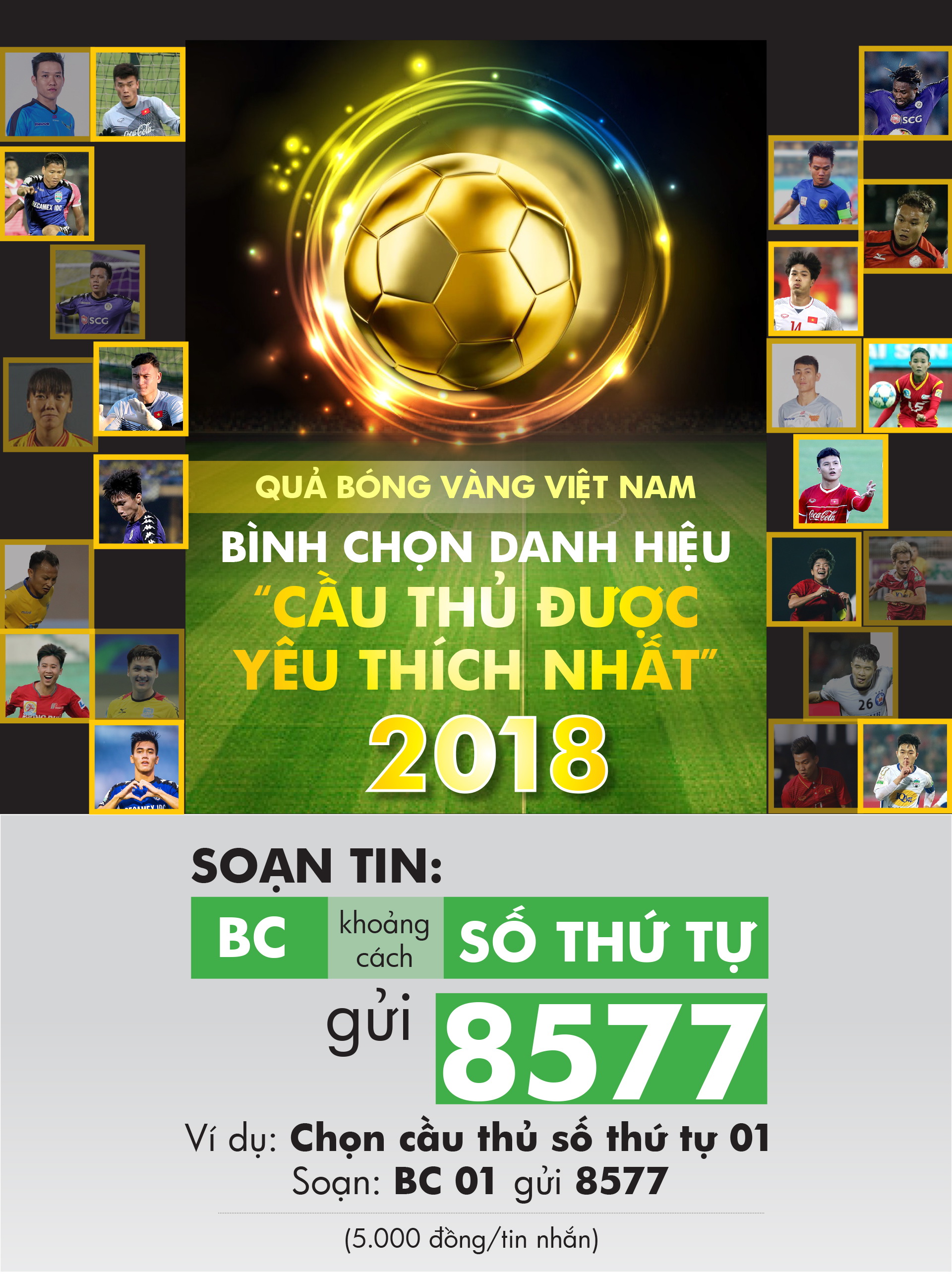 Giải thưởng Cầu thủ được yêu thích nhất năm 2018