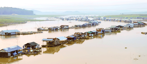 Làng bè như một thành phố nổi trên sông. Làng bè mùa nước lớn. Cá điêu hồng cùng với cá lăng, cá lóc được chủ bè La Ngà chọn nuôi nhiều nhất. Ngoài các bè nuôi cá, sông La Ngà còn là nơi sinh sống của nhiều người làm nghề chài lưới, buông chà đợi cá trên sông. Ngày cân cá cho thương lái thật nhộn nhịp. Thành quả của cả mùa cá trông vào ngày này. Bè cá quây bằng lưới sâu chừng 3-5m, rộng hẹp tùy sức nuôi của chủ. Cá được chuyển lên xe tải đưa đến các chợ đầu mối. Niềm vui của hộ dân khi gắn anten parabol xem tivi. Bữa cơm của một hộ trên bè cá. Âu lo lớn nhất của chủ bè cá là tương lai của những đứa trẻ được sinh trên bè này.