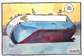 Con tàu Eurozone sắp lật?