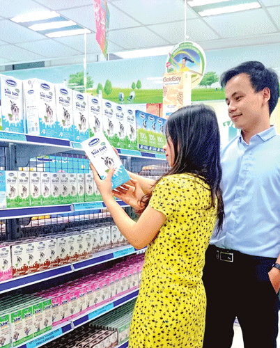 VNM vẫn là thương hiệu có thế mạnh trên thị trường sữa.