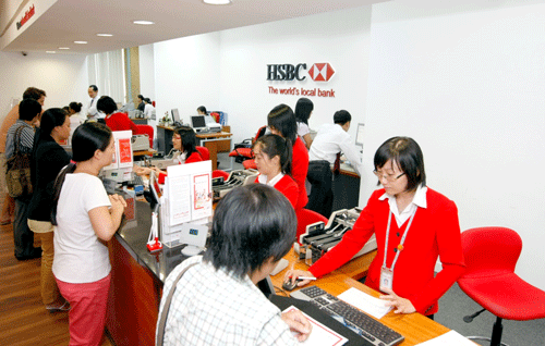 Giao dịch tại HSBC. Giao dịch tại HSBC.