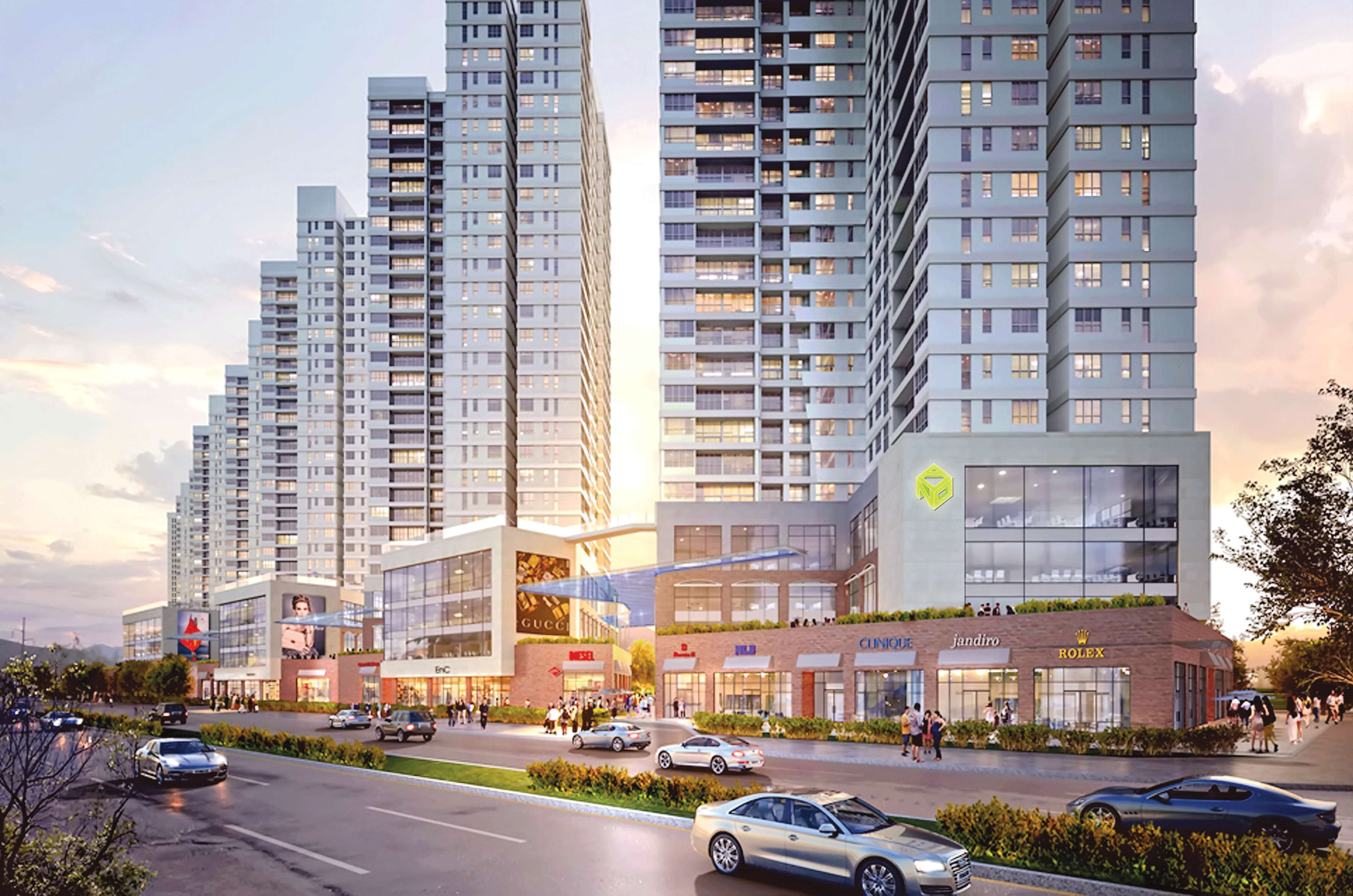 Dự án The Sun Avenue được thiết kế đặc biệt hứa hẹn sẽ là một nơi ở xanh, thông thoáng ngay sát Khu đô thị Thủ Thiêm với giá căn hộ chỉ từ 27 triệu đồng/m2.