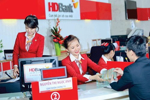 HDBank là một trong những NH thành công trong việc tái cấu trúc khi sáp nhập DaiABank. Ảnh: LONG THANH