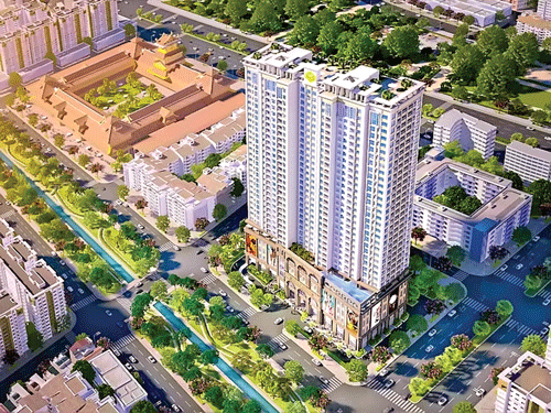 Lucky Palace là dự án hiếm có tại khu vực Chợ Lớn với vị trí cực kỳ thuận lợi về giao thương.