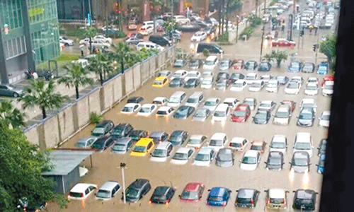 Từ khi SMART được đưa vào sử dụng, cảnh ngập lụt như thế này chỉ còn là dĩ vãng ở Kuala Lumpur.