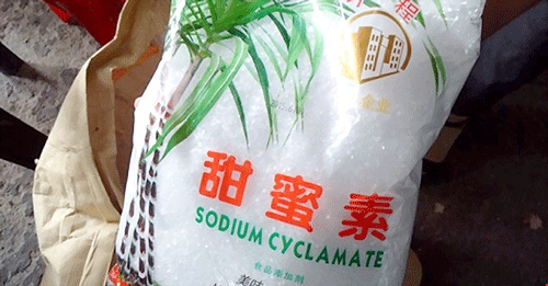 Đường cyclamate không có trong danh mục chất tạo ngọt được phép sử dụng tại Việt Nam.