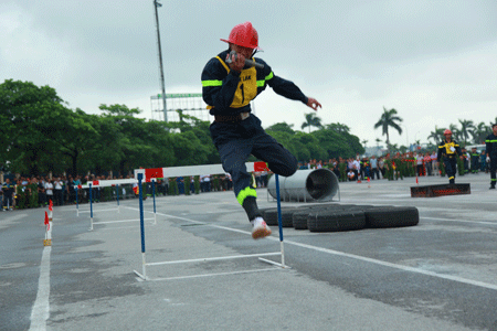 Vượt chướng ngại vật.