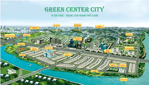 Phối cảnh Green Center City.