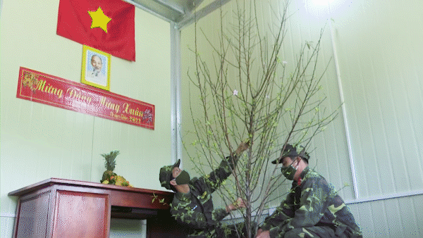 Xuân về nơi biên cương