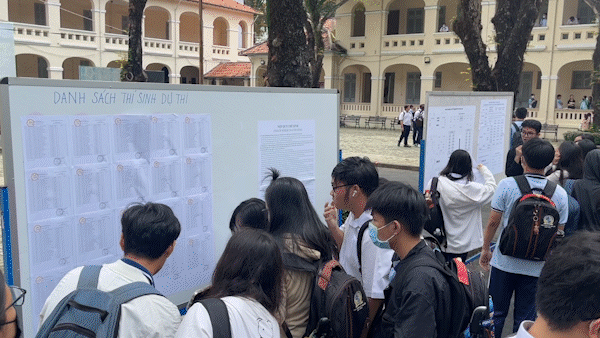 Hơn 1 triệu thí sinh làm thủ tục dự thi tốt nghiệp THPT năm 2024