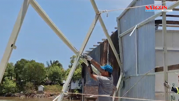 Rà soát thiệt hại, hỗ trợ các hộ dân bị ảnh hưởng do sạt lở ở Cà Mau