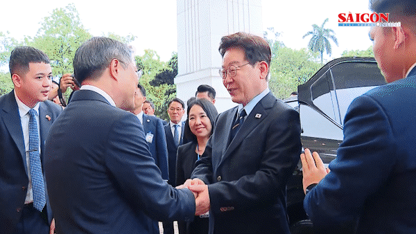 Thủ tướng Lê Minh Hưng hội kiến Tổng thống Hàn Quốc