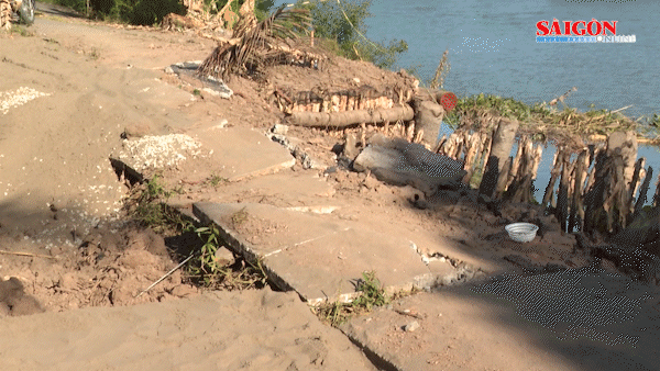  Cần Thơ: Xuất hiện 70 điểm sạt lở bờ sông, đe dọa hàng ngàn hộ dân