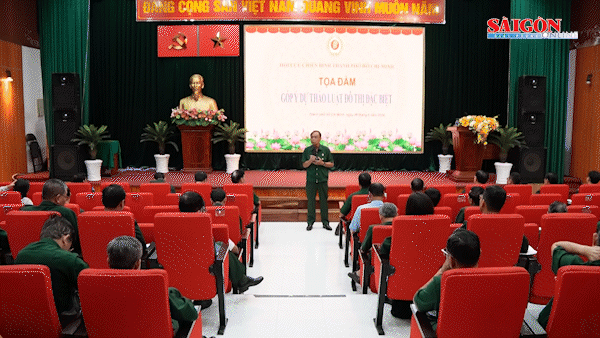Cựu chiến binh TPHCM góp ý xây dựng Luật Đô thị đặc biệt