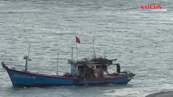 3 người bị sóng cuốn mất tích tại Mũi Nghê, bán đảo Sơn Trà