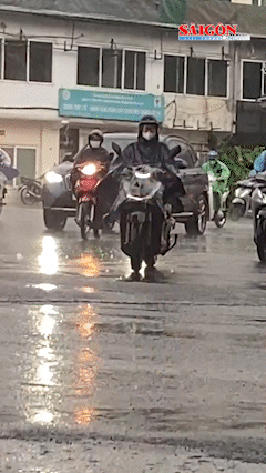 Chiều nay, mưa bắt đầu tăng ở TPHCM và Nam bộ