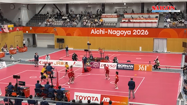 Đội tuyển cầu mây nữ được thưởng nóng sau khi giành Huy chương vàng tại ASIAD 20