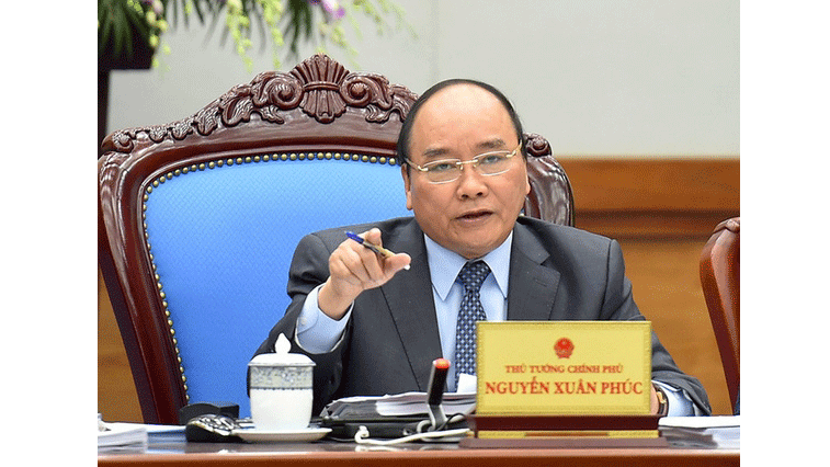Vietnamese Prime Minister Nguyen Xuan Phuc
