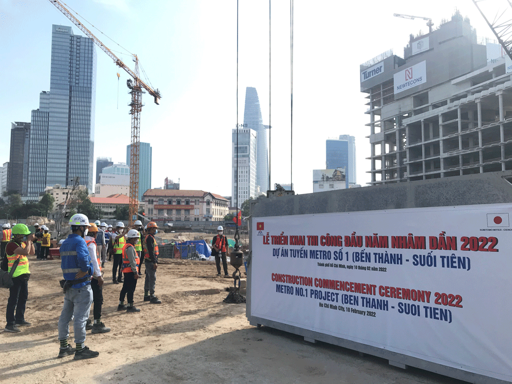 MAUR holds construction commencement ceremony of Metro Line No.1  ảnh 4