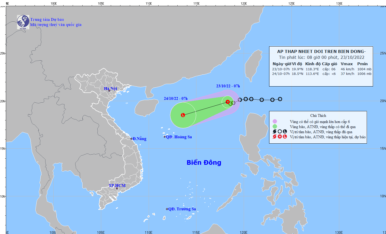 Newly-formed tropical depression enters East Sea