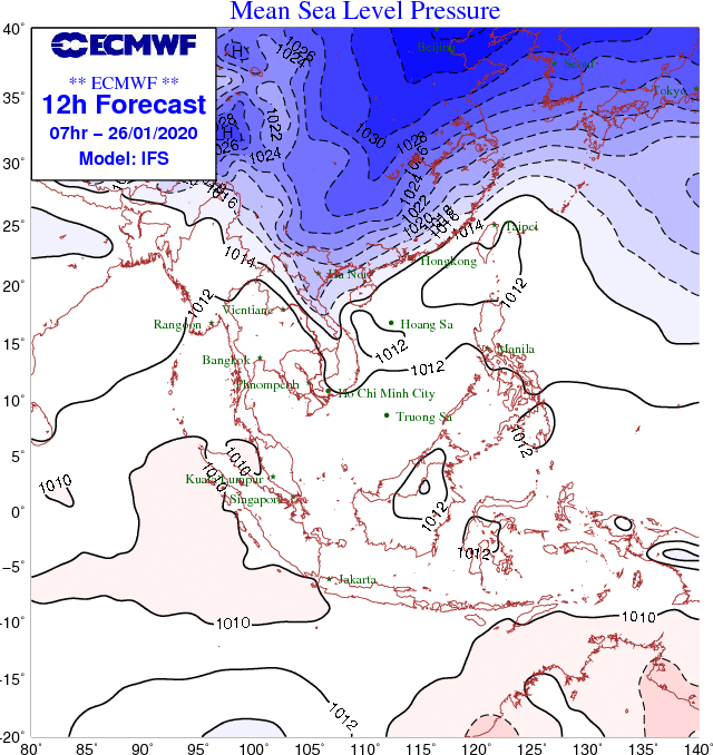 Bắc bộ rét đậm, không khí lạnh đã ảnh hưởng đến các tỉnh Trung Trung bộ   ảnh 1