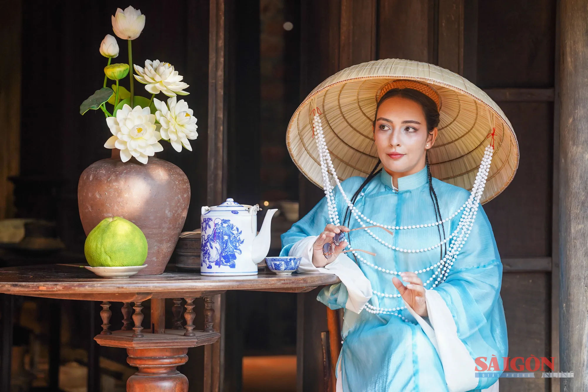 外国游客在庆和省兴奋体验“古时春节”