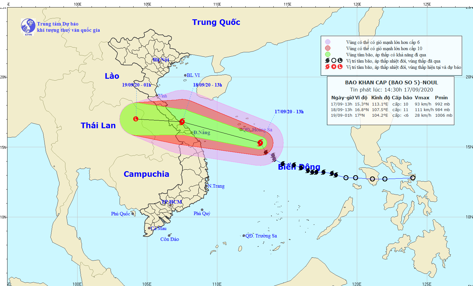 Khả năng sáng 18-9 bão số 5 đổ bộ đất liền, huy động 5.000 bộ đội chống bão ảnh 1