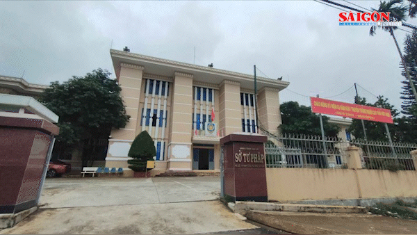 Sở Tư pháp Gia Lai, nơi ông Huy công tác. Ảnh: LK