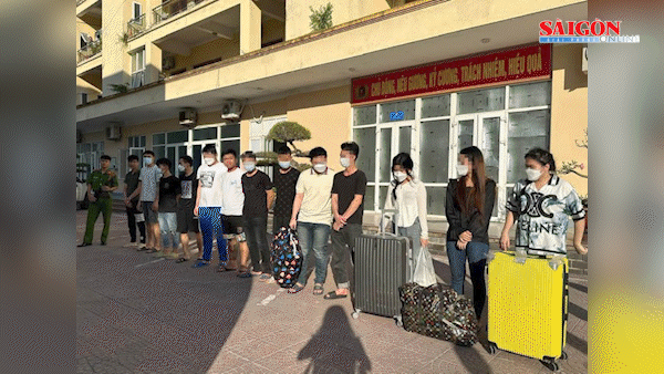 Các nạn nhân được giải cứu 