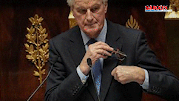 Thủ tướng Michel Barnier đệ đơn từ chức lên Tổng thống Pháp