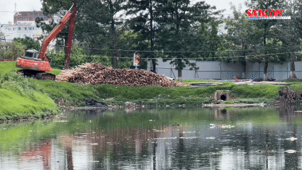 48 tỷ đồng nạo vét, xây kè hồ lắng ô nhiễm giữa Đà Lạt 
