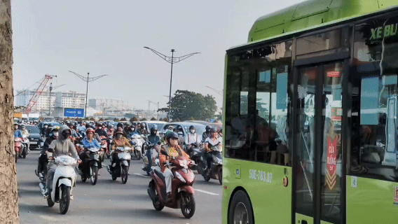 Hướng đi tránh khu vực thi công các nhà ga Metro số 2