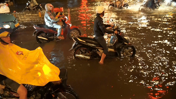 Tháng 10, triều cường khu vực sông Sài Gòn ở mức cao