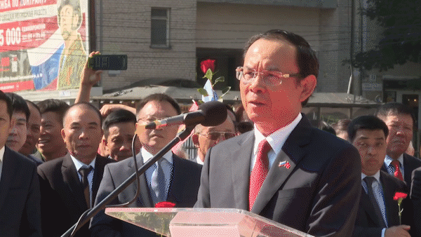 President Ho Chi Minh’s Monument in Saint Petersburg, Russia inaugurated